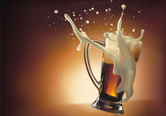 Картинка еда напитки +пиво пиво пена бокал