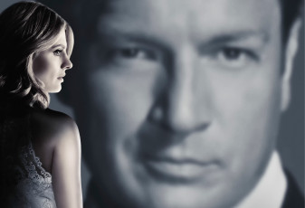 Картинка кино+фильмы castle nathan fillion stana katic kate beckett richard