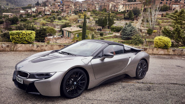 Картинка bmw+i8+roadster+2019 автомобили bmw металлик серебряный 2019 roadster i8