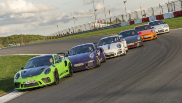 обоя porsche 911 gt3-rs generations 2019, автомобили, porsche, 911, gt3-rs, generations, 2019