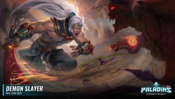 Картинка видео+игры paladins