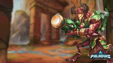 Картинка видео+игры paladins