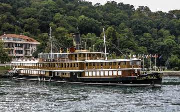 обоя halas 71, корабли, пароходы, пароход