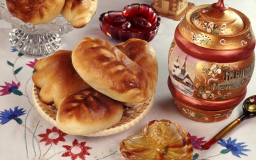 Картинка еда хлеб +выпечка варенье булочки выпечка