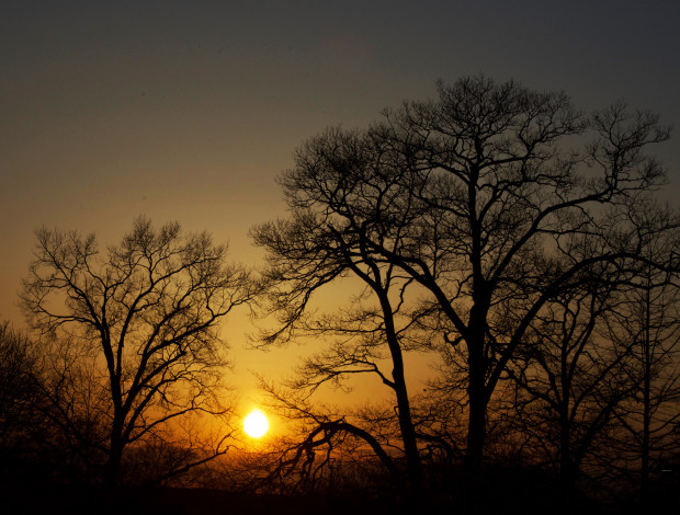 Обои картинки фото природа, восходы, закаты, простор