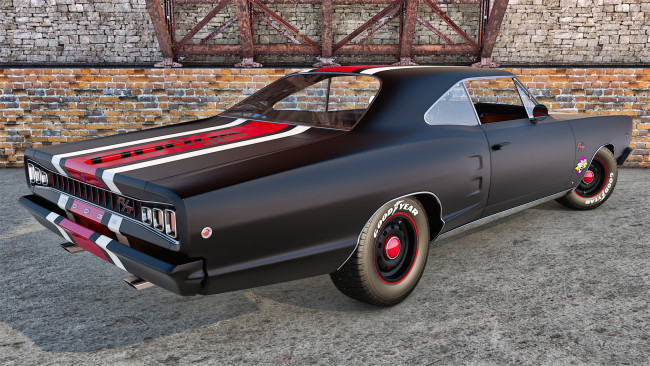 Обои картинки фото автомобили, 3д, dodge