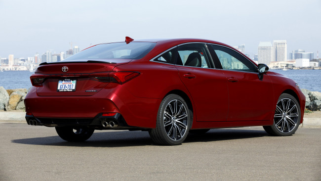 Обои картинки фото toyota avalon touring 2019, автомобили, toyota, avalon, красный, 2019, touring