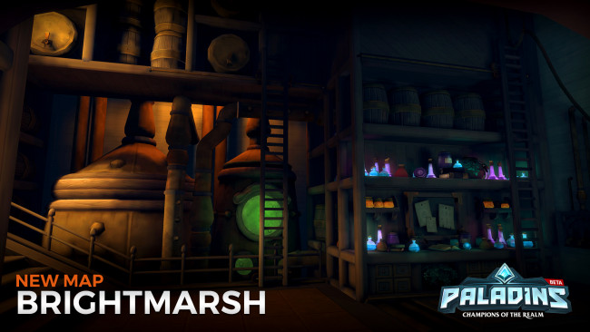 Обои картинки фото видео игры, paladins