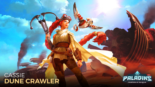 Обои картинки фото видео игры, paladins