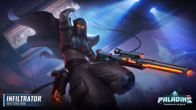 Обои картинки фото видео игры, paladins