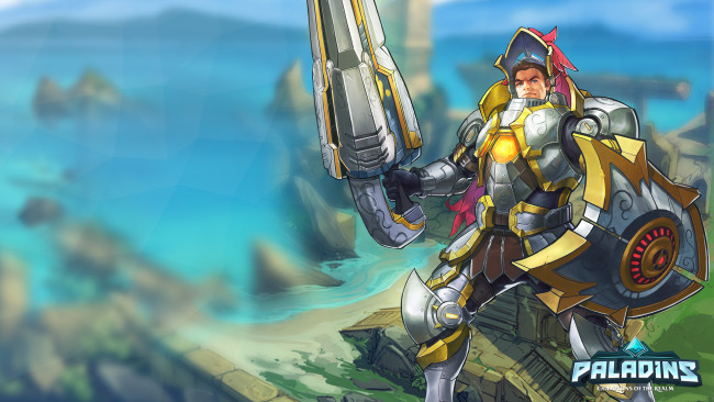 Обои картинки фото видео игры, paladins