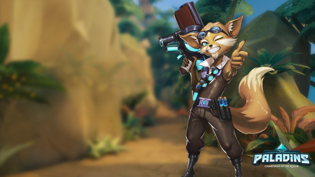 Обои картинки фото видео игры, paladins