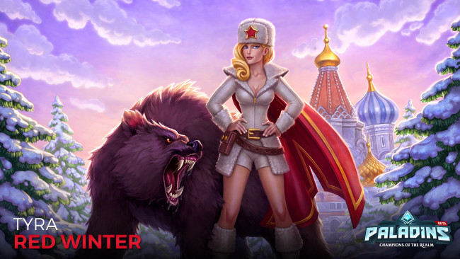 Обои картинки фото видео игры, paladins