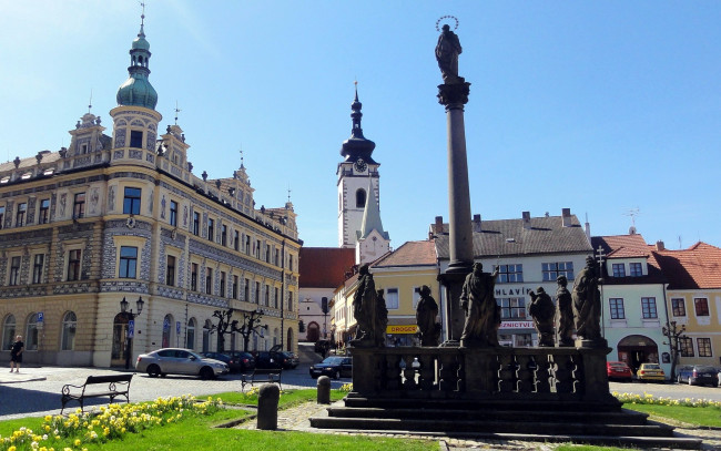 Обои картинки фото pisek,  czech republic, города, - улицы,  площади,  набережные, czech, republic