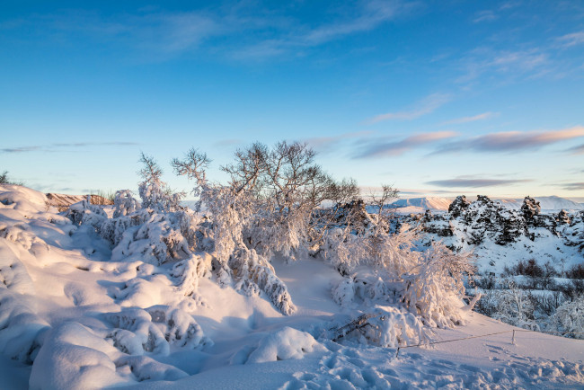 Обои картинки фото природа, зима, простор