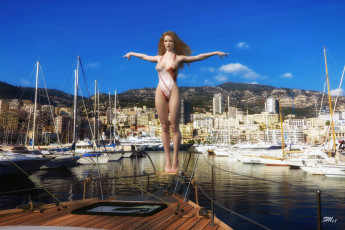 Картинка 3д+графика люди+ people фон взгляд девушка