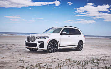 обоя 2019 bmw x7, автомобили, bmw, немецкие, g07, внедорожники, премиум, класс, 2019, года, бездорожье