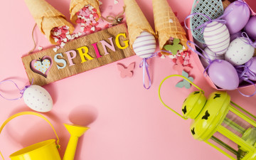 Картинка праздничные пасха фон яйца