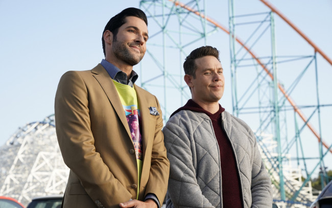 Обои картинки фото кино фильмы, lucifer , сериал, персонажи