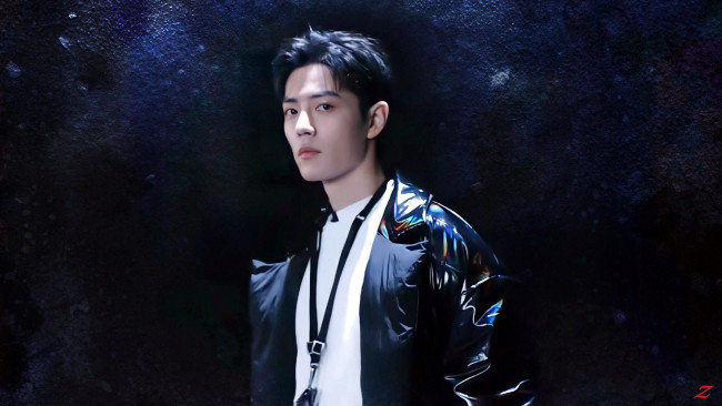 Обои картинки фото мужчины, xiao zhan, актер, куртка