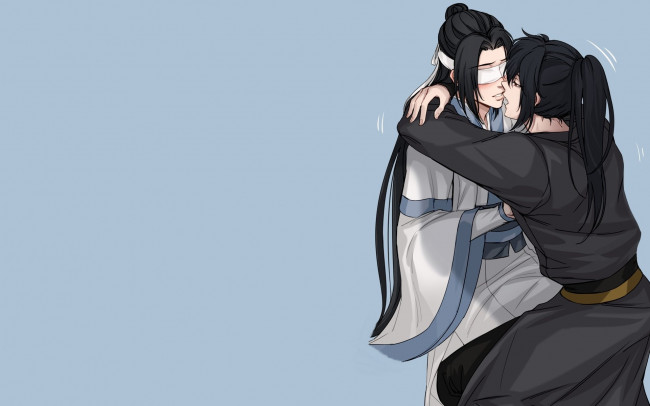 Обои картинки фото сюэ ян и сяо синчень, аниме, mo dao zu shi, the, untamed, неукротимый, повелитель, чэньцин, мосян, тунсю, mo, dao, zu, shi, магистр, дьявольского, культа