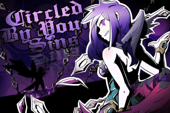 Картинка видео+игры league+of+legends цепи крылья morgana