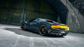 обоя ferrari 296 gtb novitec 2023, автомобили, ferrari, 296, gtb, novitec, 2023, авто, автомобиль, суперкар, гиперкар, средство, передвижения