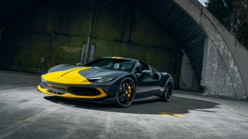 Картинка ferrari+296+gtb+novitec+2023 автомобили ferrari 296 gtb novitec 2023 авто автомобиль суперкар гиперкар средство передвижения