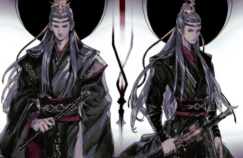 Картинка аниме mo+dao+zu+shi лань ванцзи сичэнь