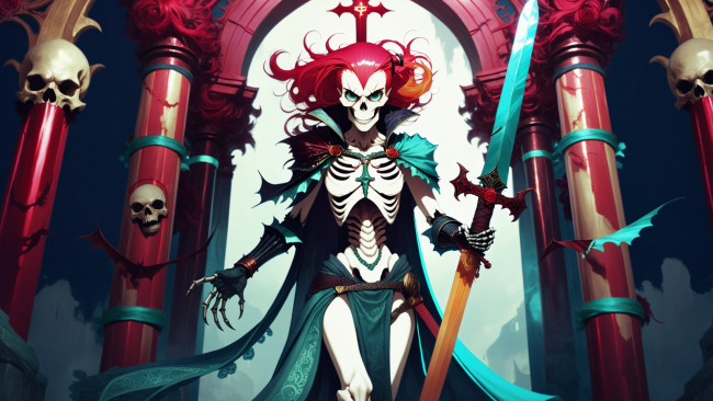 Обои картинки фото фэнтези, нежить, нейросети, графика, нейроарт, ai, art, нейронные, сети, рисунки, нейро, искусство, нейрографика, graphics, neuroart, neural, networks, drawings, neuro, neurography