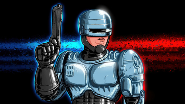 Обои картинки фото рисованное, кино,  мультфильмы, robocop
