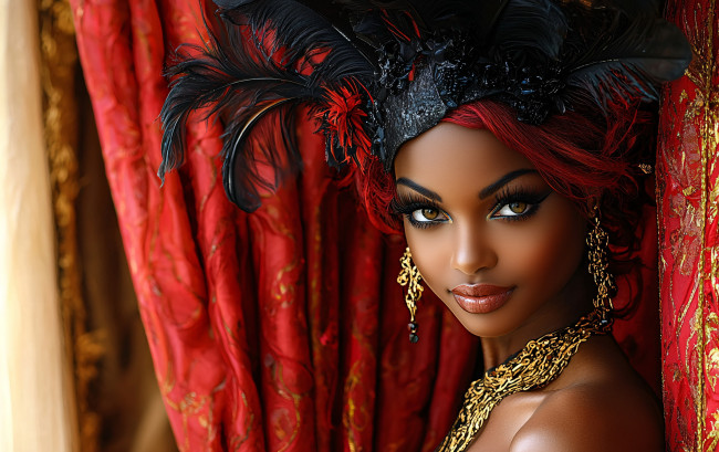 Обои картинки фото 3д графика, портреты и лица , portraits and faсes, мулатка