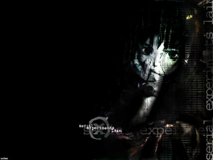 Картинка одиночество аниме lain