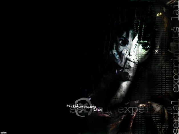 Обои картинки фото одиночество, аниме, lain