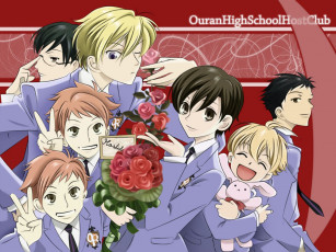 Картинка аниме ouran high school host club