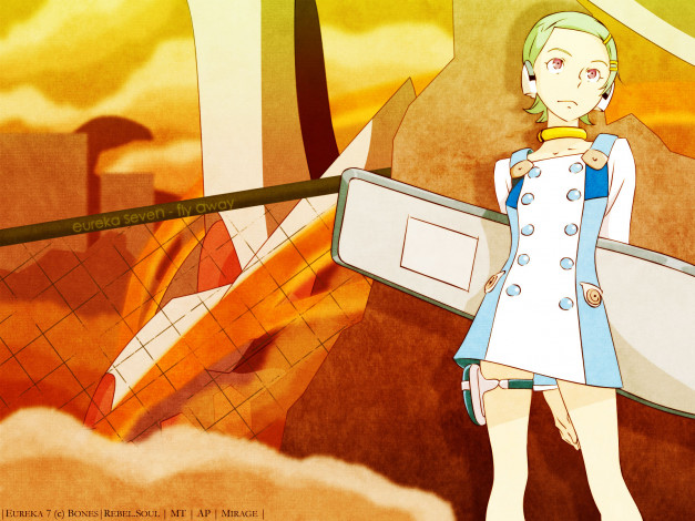 Обои картинки фото аниме, eureka, seven