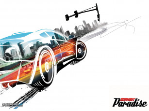 Картинка burnout paradise видео игры