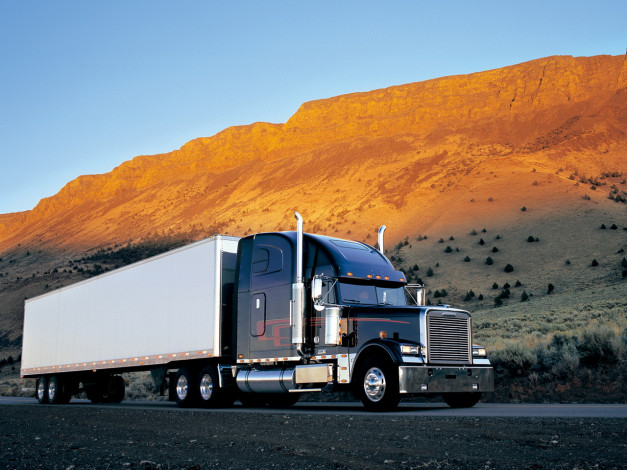 Обои картинки фото автомобили, freightliner