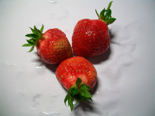 Картинка еда клубника земляника