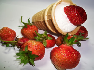 обоя еда, мороженое, десерты