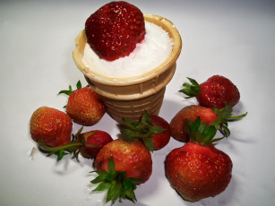 Картинка еда мороженое десерты