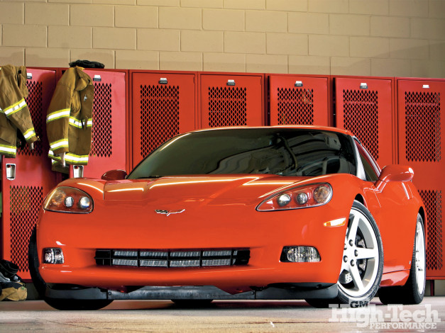 Обои картинки фото автомобили, corvette