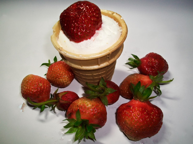 Обои картинки фото еда, мороженое, десерты