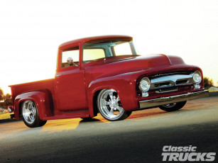 Картинка 1956 ford f100 truck автомобили custom pick up