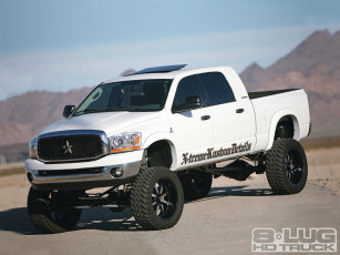 Картинка 2006 dodge ram 2500 overwhelming stealth автомобили custom pick up