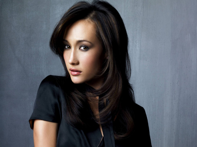 Обои картинки фото Maggie Q, девушки