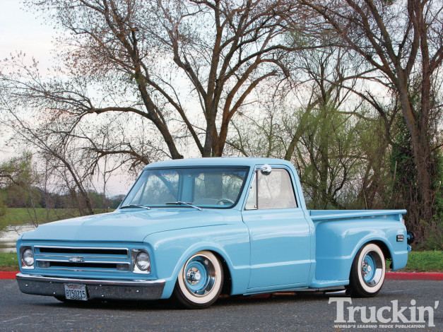 Обои картинки фото c10, автомобили, custom, pick, up