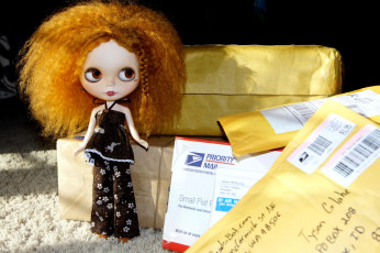 Картинка разное игрушки кукла письма почта