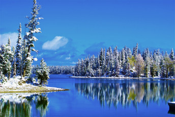 Картинка природа реки озера wyoming us