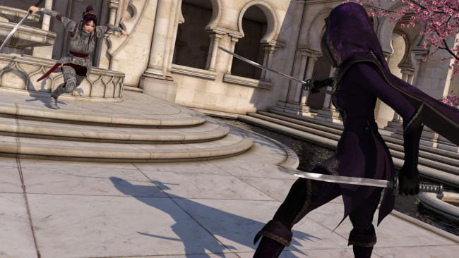 Обои картинки фото 3д, графика, fantasy, фантазия, сабли, самураи, девушки